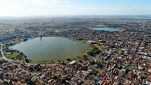 Imagem aeria do Pontos Turísticos de Três Lagoa - kooble guia local
